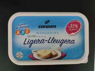 Margarina ligera Consum 500 g, code 8414807547132