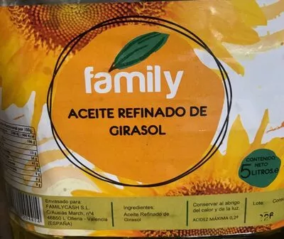 Aceite refinado de girasol  , code 8414862204414