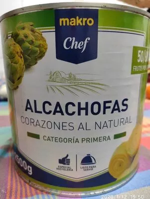 Alcachofas Makro Chef , code 8414892311670