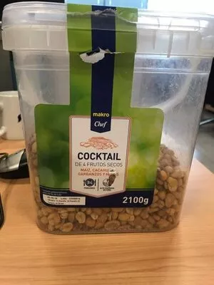 Cocktail de 4 frutos secos Makro Chef , code 8414892314978