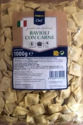 Ravioli con carne Makro , code 8414892352154