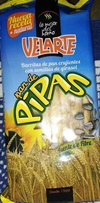 Pan de pipas velarte , code 8419998451060