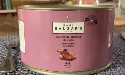 Confit de muslos de pato paul balzak's , code 8420252848519