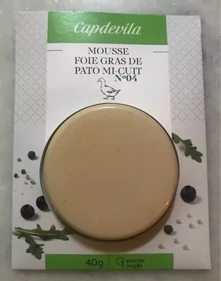 Mousse Foie Gras de Pato Mi-Cuit  40 g, code 8420252881004