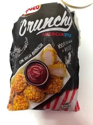 Crunchy american style con salsa barbacoa Fripozo , code 8420321076706