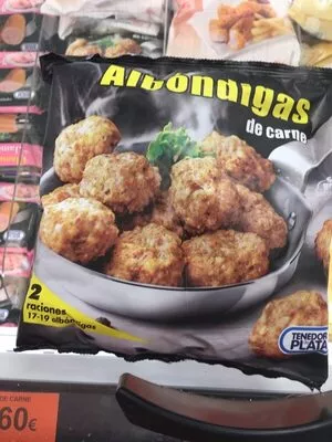 Albóndigas de carne tenedor de plata , code 8420321677538