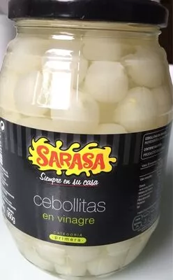 Cebollitas en vinagre Sarasa , code 8420403092938