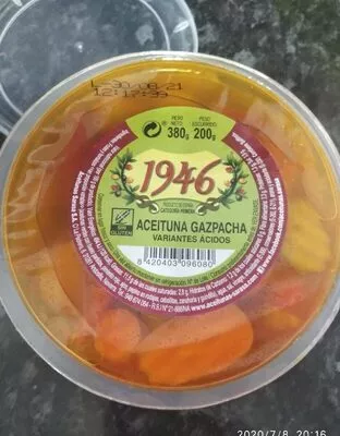 Aceituna gazpacha 1946 200 g, code 8420403096080