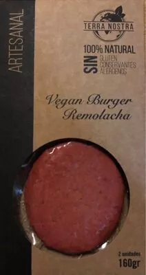 Vegan burger remolacha Terra Nostra , code 8420496070028