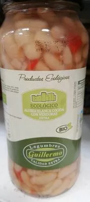 Alubia blanca cocida con verduras extra guillermo , code 8420535019933