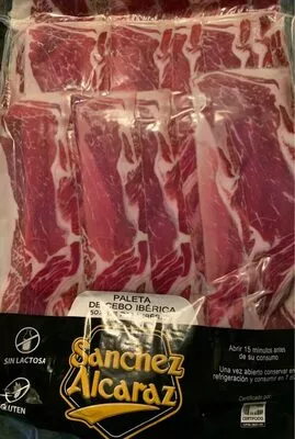 Paleta de cebo iberica 50% de raza iberica Sanchez Alcaraz , code 8420565395151