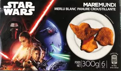 Merlu Blanc Panure Croustillante Star Wars Maremundi 300 g, code 8420567015200