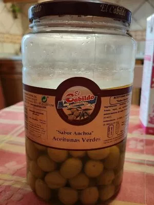 Aceitunas verdes "Sabor Anchoa"  , code 8420596130219