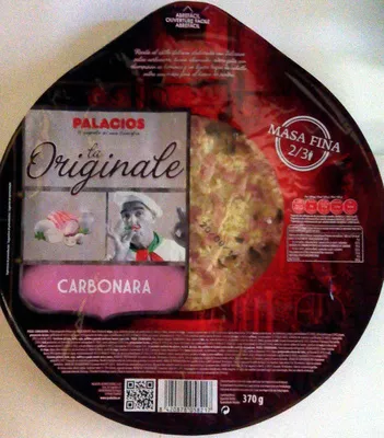 La Originale Carbonara Palacios 370 g (2/3 personnes), code 8420878058217