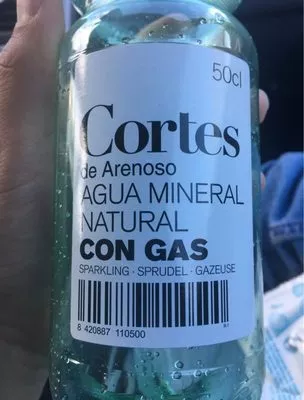 Agua con gas Cortes 50 cl, code 8420887110500