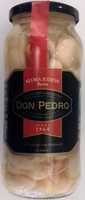 Judión cocido Don Pedro 570 g neto, 400 g escurrido, 580 ml, code 8420933001707