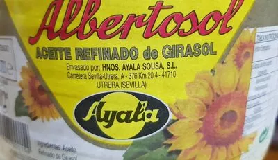 Aceite refinado de girasol Ayala , code 8420947000154