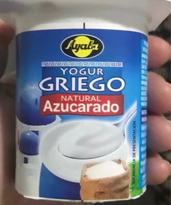 Yogur griego natural azucarado Ayala , code 8420947604697