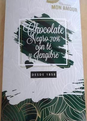 Chocolate negro 70% con té y jengibre  , code 8421251920794