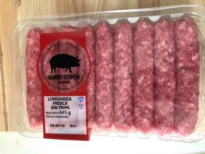 Longaniza fresca sin tripa mercadona 445 g, code 8421610012672