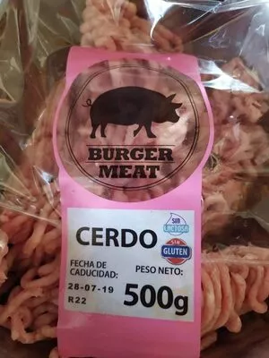 Burger meat mercadona 500 g, code 8421610028673