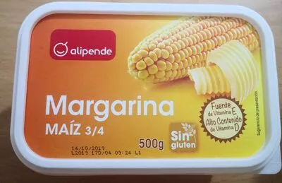 Margarina maíz 3/4 alipende Alipende , code 8421691400771