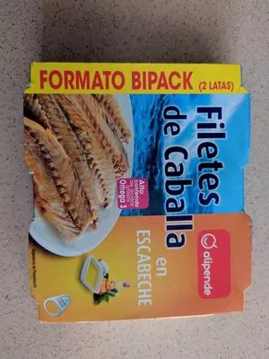 Filetes de caballa en escabeche Alipende 2 g, code 8421691540651