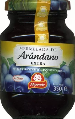 Mermelada extra Arándano Alipende 350 g (neto), 314 ml, code 8421691656536