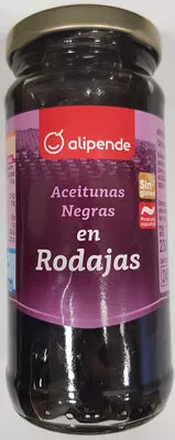 Aceitunas Negras en Rodajas Alipende 230 g (neto), 105 g (escurrido), 240 ml, code 8421691712270