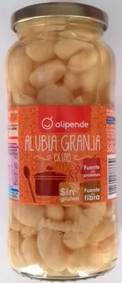 Alubia Granja extra Alipende 560 g neto, 400 g escurrido, 580 ml, code 8421691787339