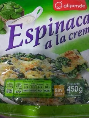 Espinacas a la crema Alipende , code 8421691790087