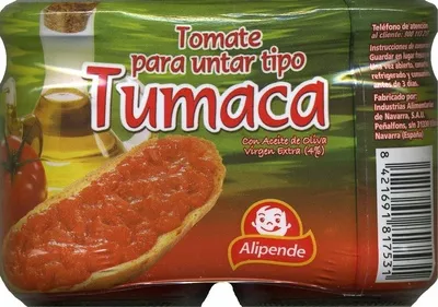 Tumaca Alipende 2 x 185 g (neto), 2 x 212 ml, code 8421691817531