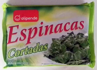 Espinacas cortadas Alipende 400 g (4 x 100 g), code 8421691848368