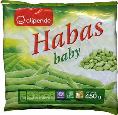 Habas baby alipende Alipende 450 g, code 8421691850460