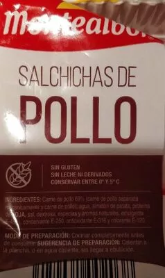 Salchichas de pollo  , code 8422061002038