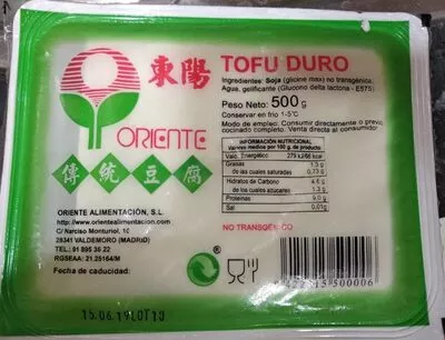 Tofu Duro oriente 500 g, code 8422315500006