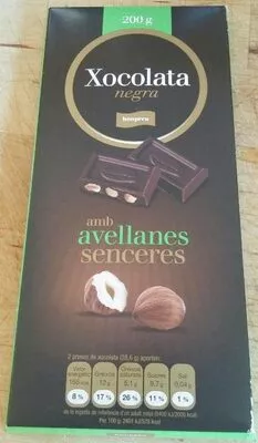 Xocolata negra avellana Bonpreu , code 8422410090822