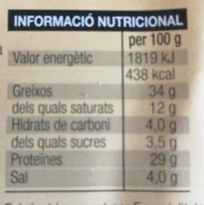 Espetec extra Bonpreu , code 8422410110629