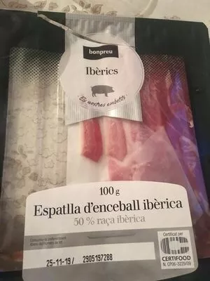 Jamon Iberico Bonpreu , code 8422410495917