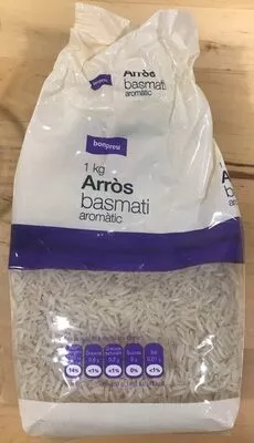 Arròs basmati Bonpreu 1 kg, code 8422410793372