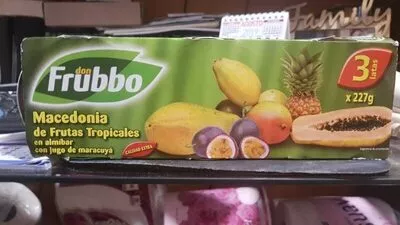 Macedonia de frutas tropicales Frubbo , code 8422470114421