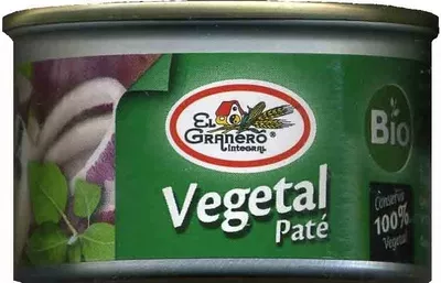 Paté vegetal ecológico "El granero Integral" Vegetal El Granero Integral 125 g, code 8422584010626