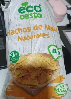 Nachos de Maíz naturales Ecocesta 125 g, code 8422584013504