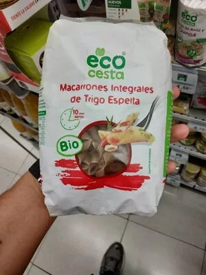 Macarrones integrales de trigo espelta Eco Cesta , code 8422584013573