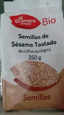 Semillas de sésamo tostado El Granero Integral 250 g, code 8422584018615