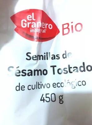 Semillas de sésamo tostado El Granero 450 g, code 8422584018677