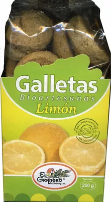 Galletas bioartesanas limón El Granero Integral 250 g, code 8422584030464