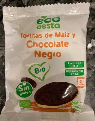 Tortiras de Maíz y Chocolate negro ecocesta , code 8422584316179