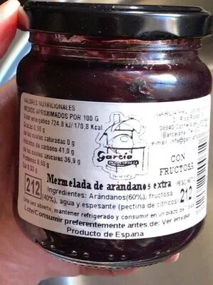 Mermelada de arandanos extra  , code 8422628200310