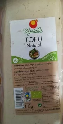 Tofu Natural Vegetalia , code 8422791001738